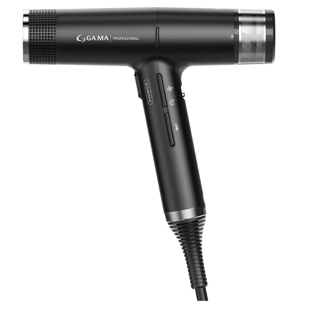 New gama professional iQ2 Perfetto Hair Dryer - Black - Picture 4 of 7